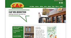 Desktop Screenshot of cap-markt.de